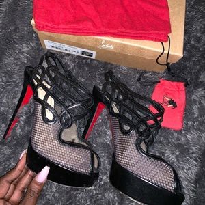 Brandaplato 140 Kid/Fishnet Louboutin